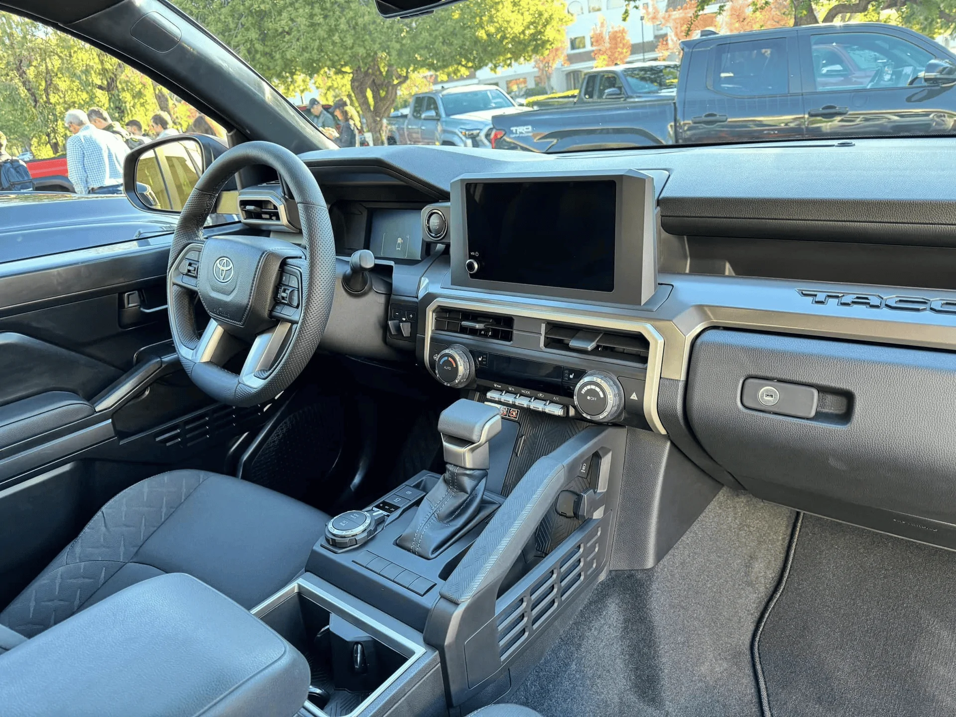2024 Tacoma All 2024 Tacoma trims (SR, SR5, Limited, PreRunner, Limited, Trailhunter, TRD Sport/Offroad/Pro) in many colors @ media drive 2024 Tacoma SR Work Truck Spec 6ft bed steel wheels wheelies steelies 3