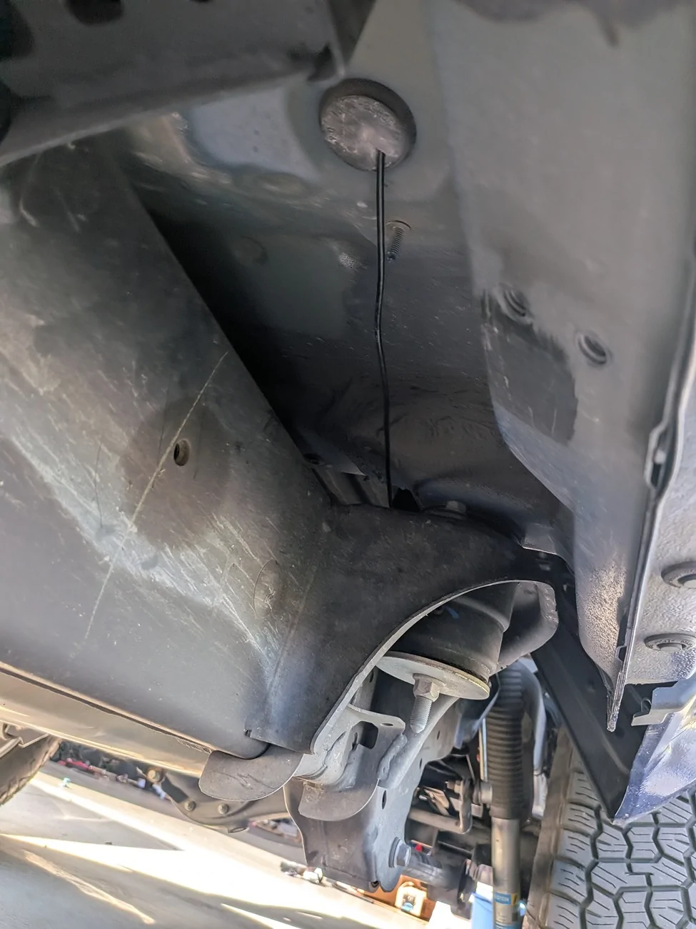 2024 Tacoma Wolfbox rearview mirror installed 5752