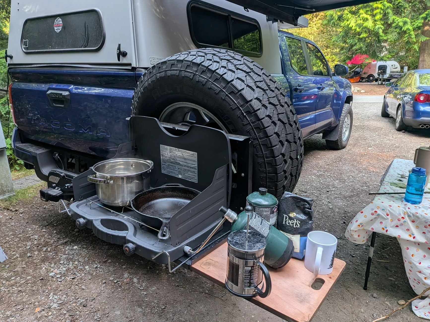 2024 Tacoma Spare Tire Alternatives for a 285/70/r17 PXL_20260720_154035201