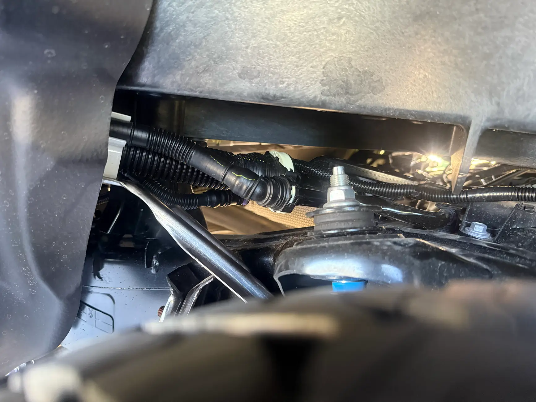 2024 Tacoma COMPLETE: DIY Rear Mounted Camera License Plate Bracket rear_wheel_well_toward_ca