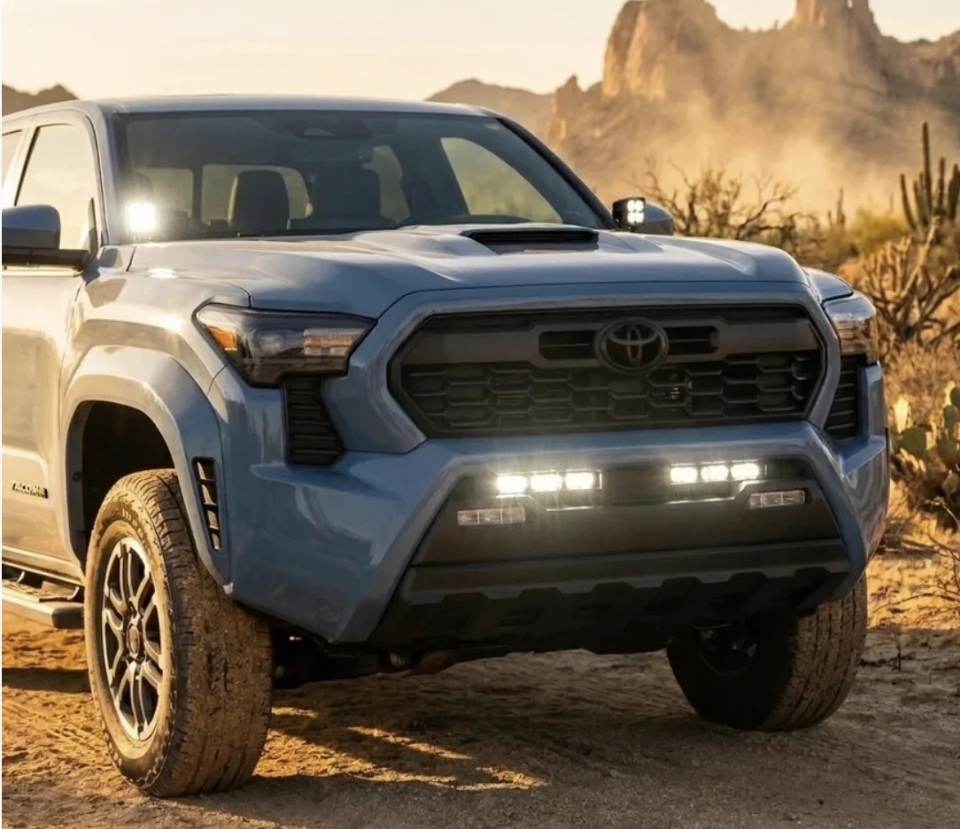 2024 Tacoma New Light Output Video: See What the 2024+ Tacoma 12" PRO Light Bars Can Really Do 2024+ Toyota Tacoma 12in Light Bars PRO 3