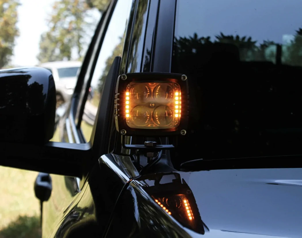 2024 Tacoma Low-Profile Ditch Lights Built for the 4th-Gen Tacoma 2024+ Toyota Tacoma Ditch Lights 2