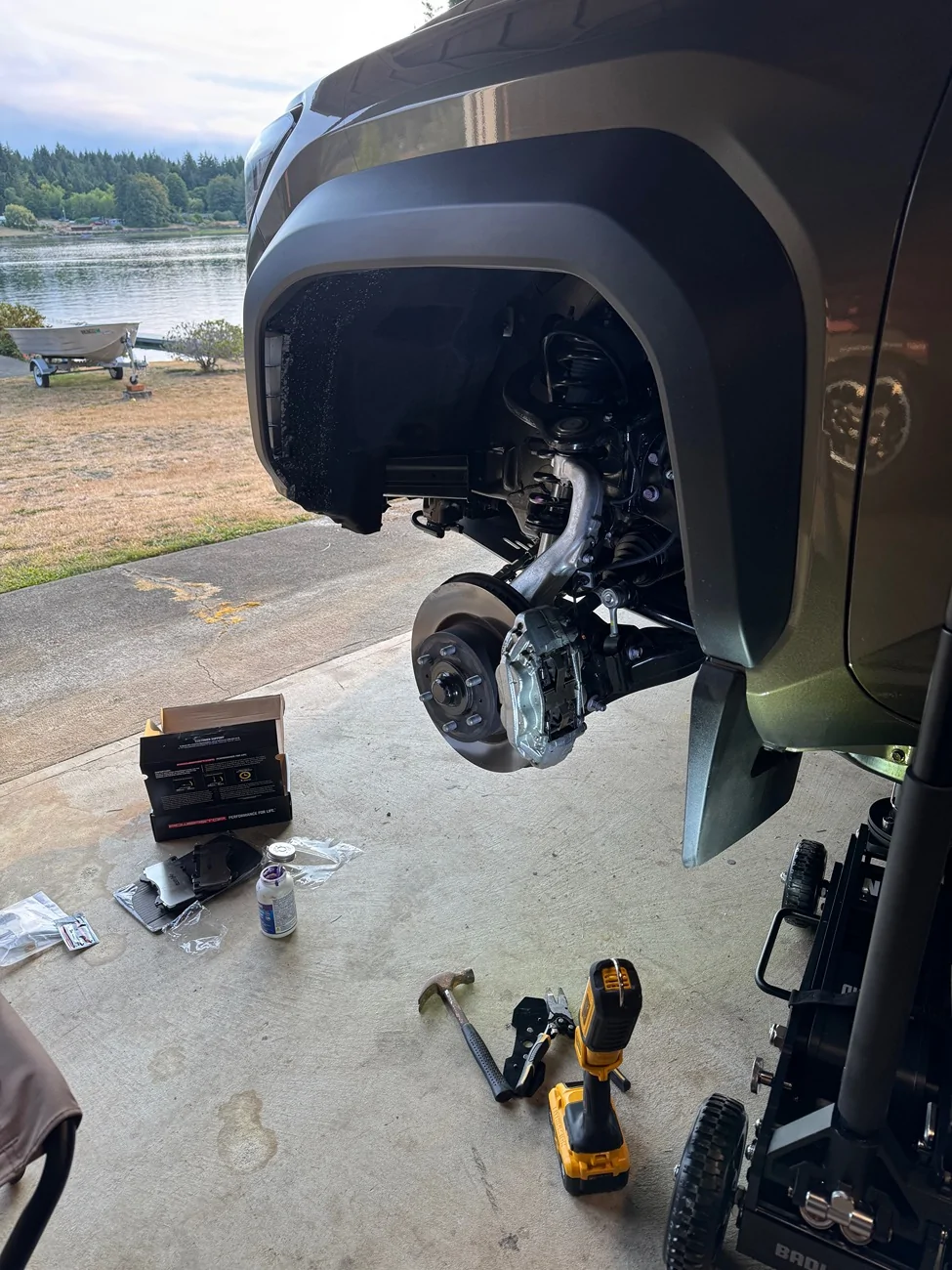 2024 Tacoma 4th Gen Tacoma Rear Rotor/Pads aftermarket issues IMG_4810