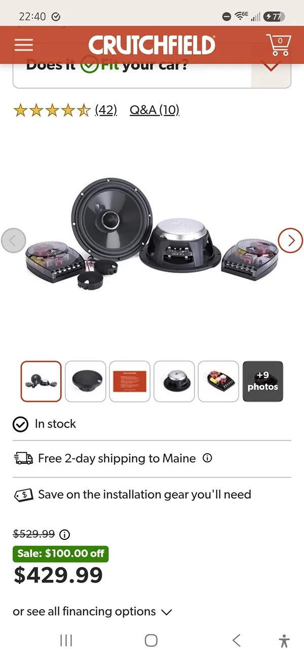 2024 Tacoma Speaker upgrade Screenshot_20260817_224030_Chrom