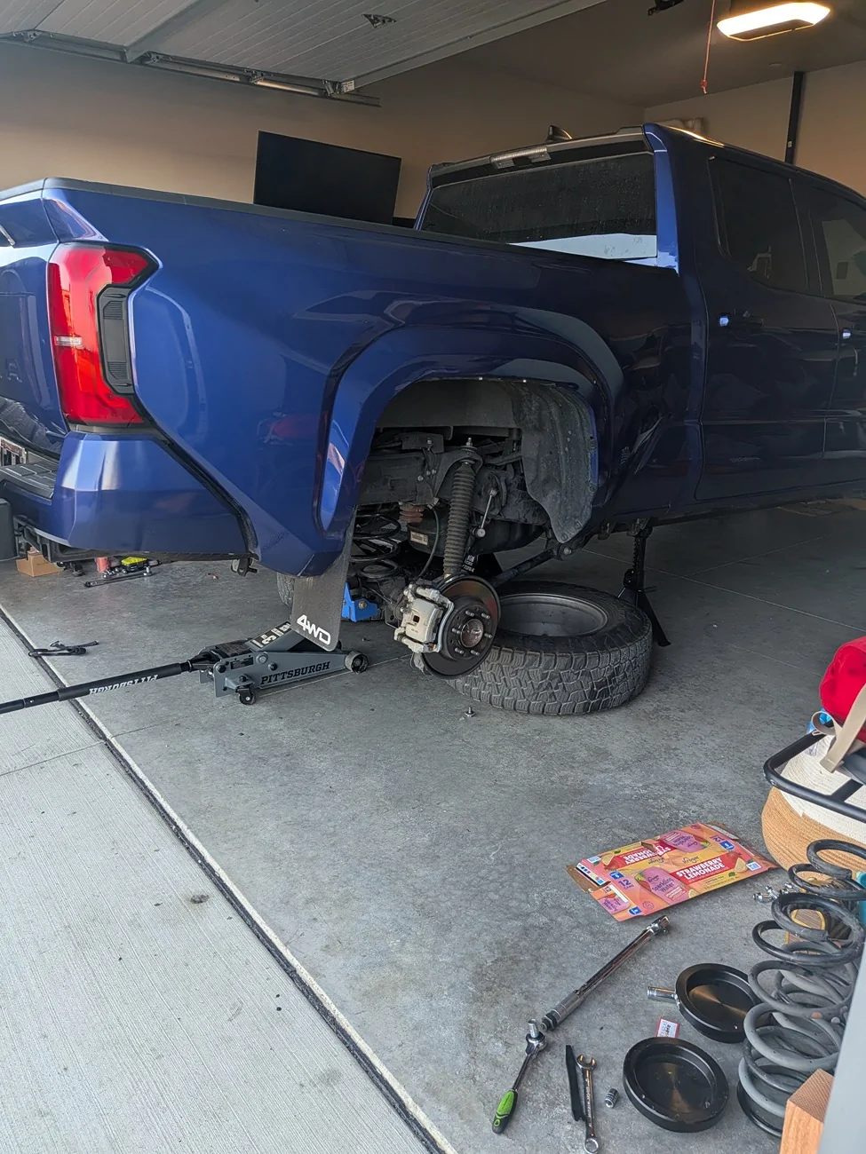 2024 Tacoma What did you do TO / WITH your 4th gen Tacoma today?! 👨‍🏭 🧰 📸 PXL_20260819_022539851