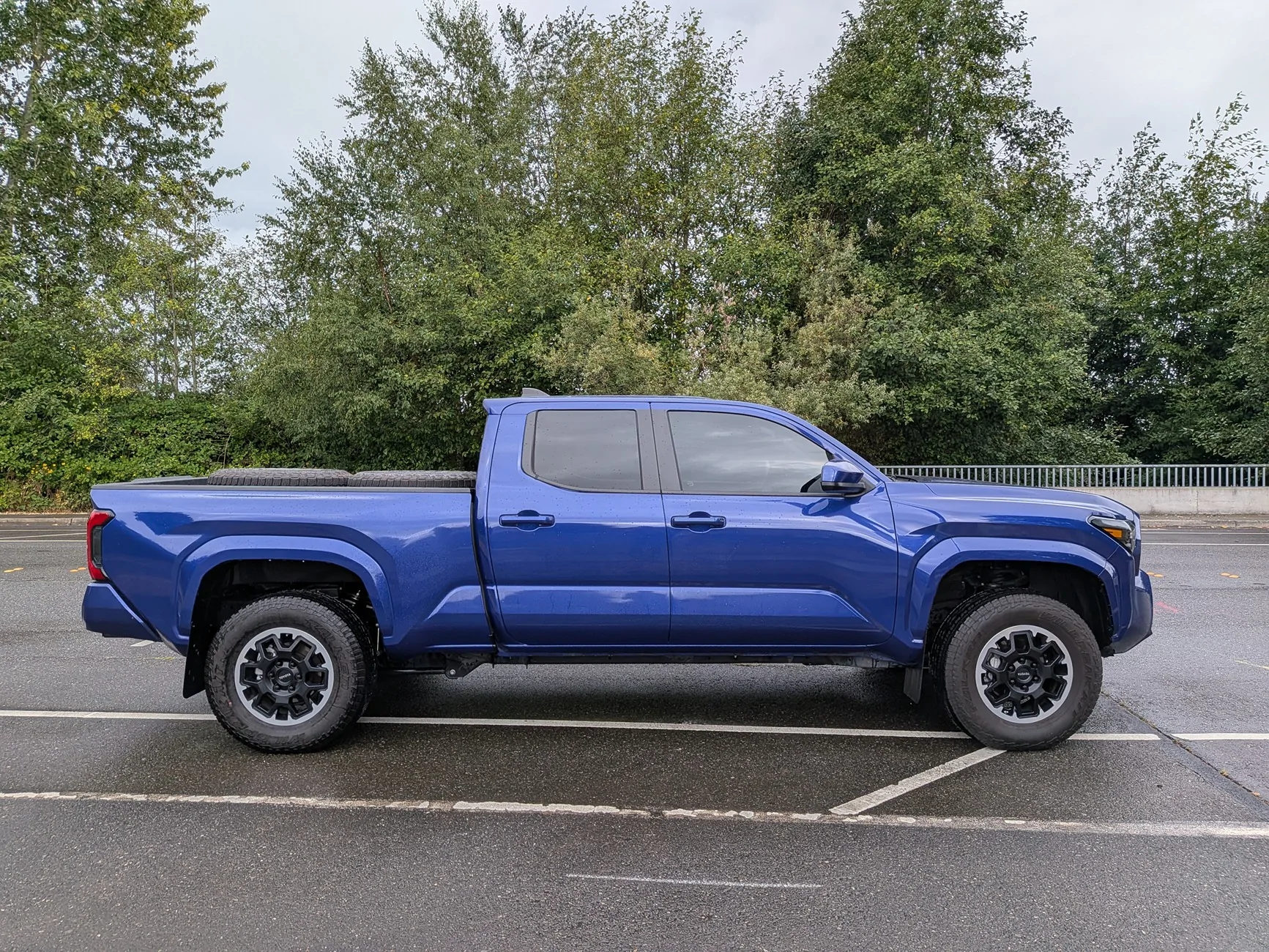 2024 Tacoma 275/70R18 causing "push back" on tight turns 6729