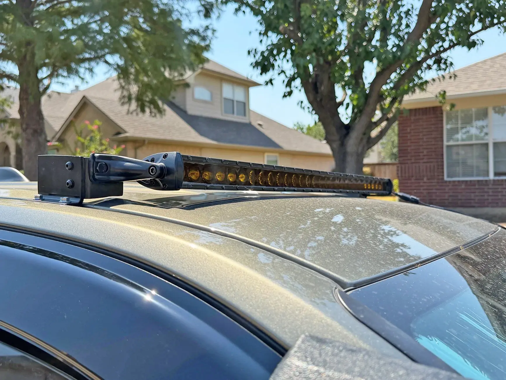 2024 Tacoma Roof mount light bar with homemade roof mounting angles 51103-971b42862953773a92d3fe1a0d67f7aa