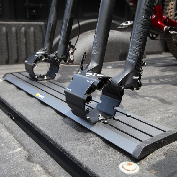 2024 Tacoma 2025 Tacoma with factory tri fold tonneau bed bike rack options. tripletracks_600x
