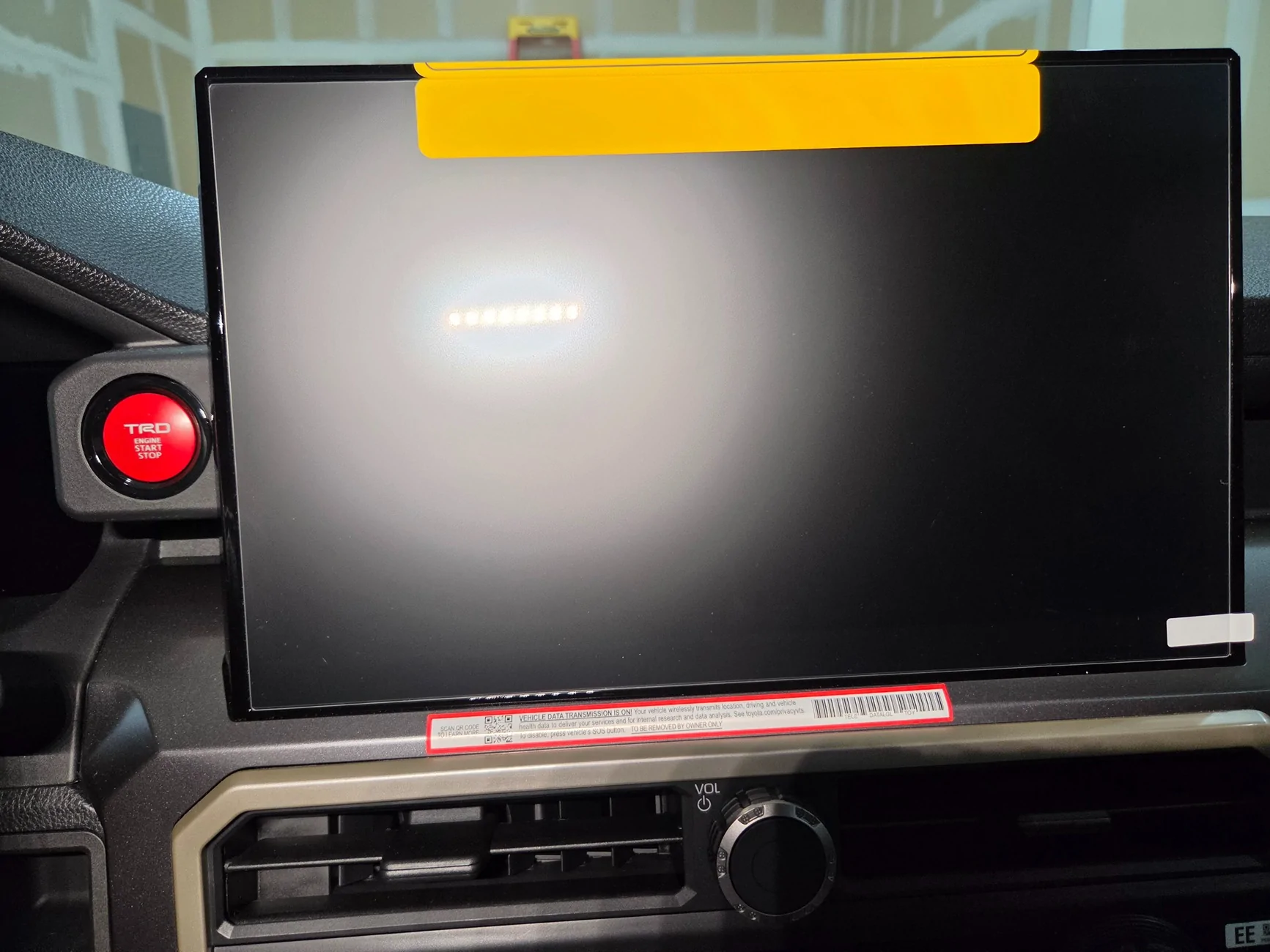 2024 Tacoma Screen protector for 14inch multi-media display...recommendations? 20260829_131757