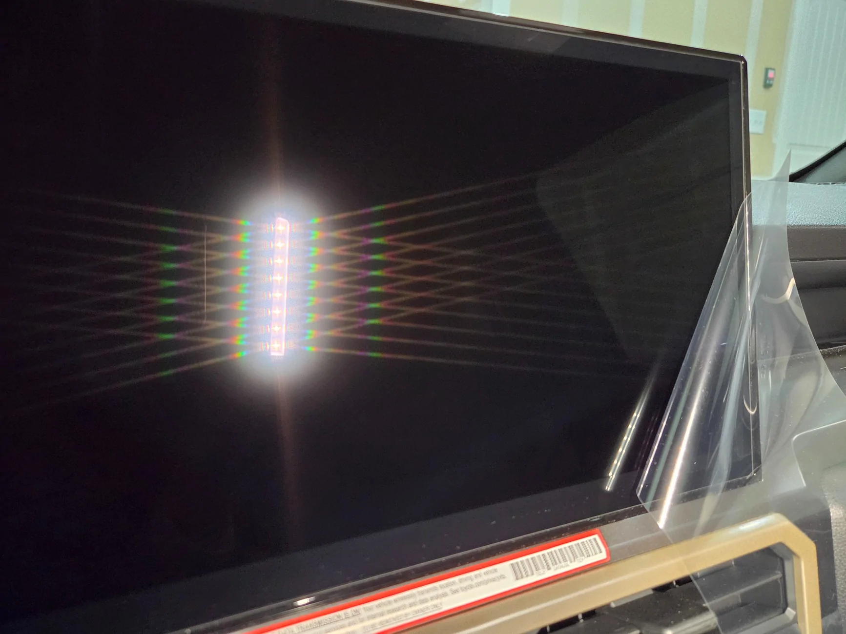 2024 Tacoma Screen protector for 14inch multi-media display...recommendations? 20260829_131214