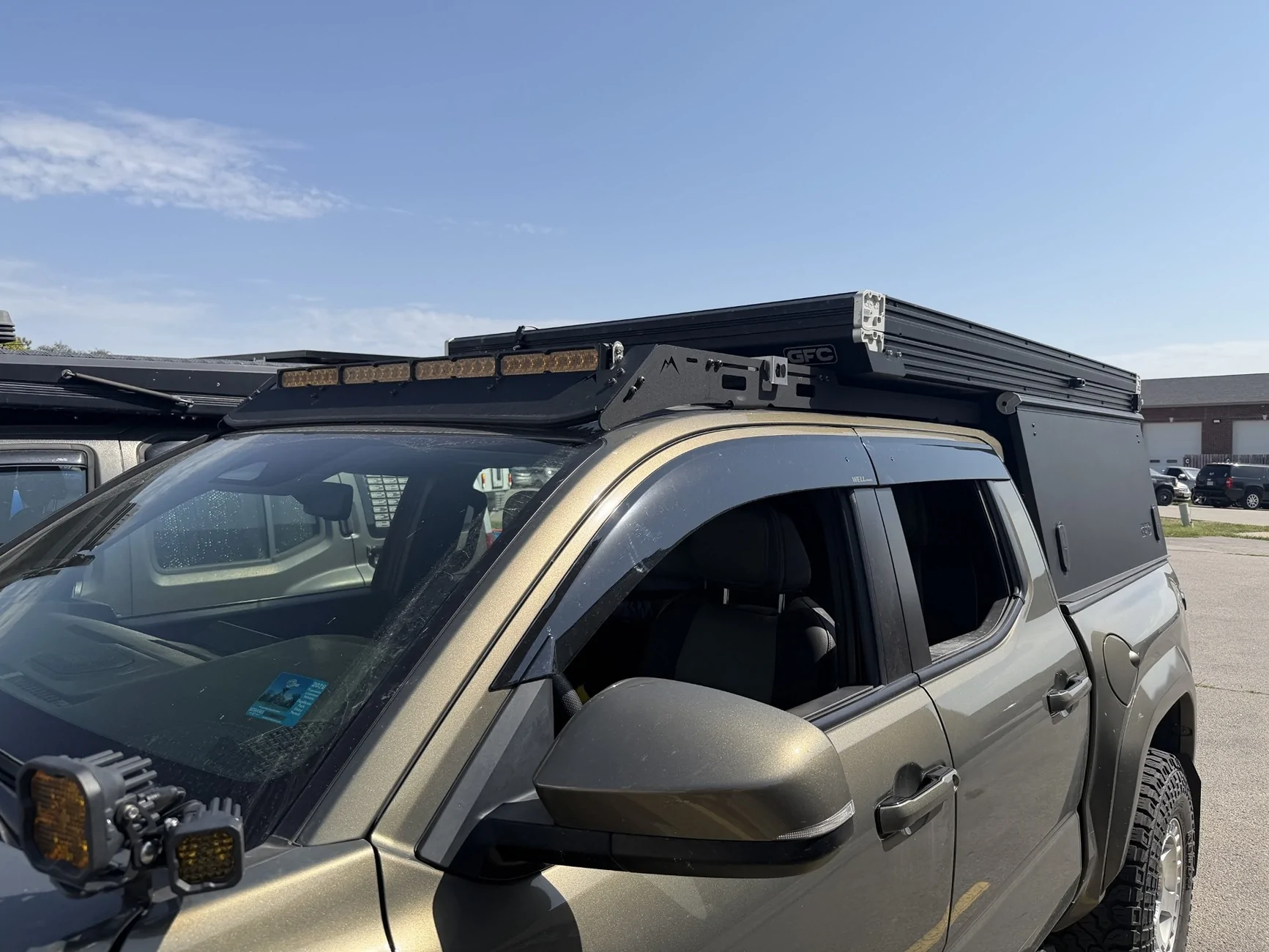 2024 Tacoma Super Pacific wind/mpg impact rack