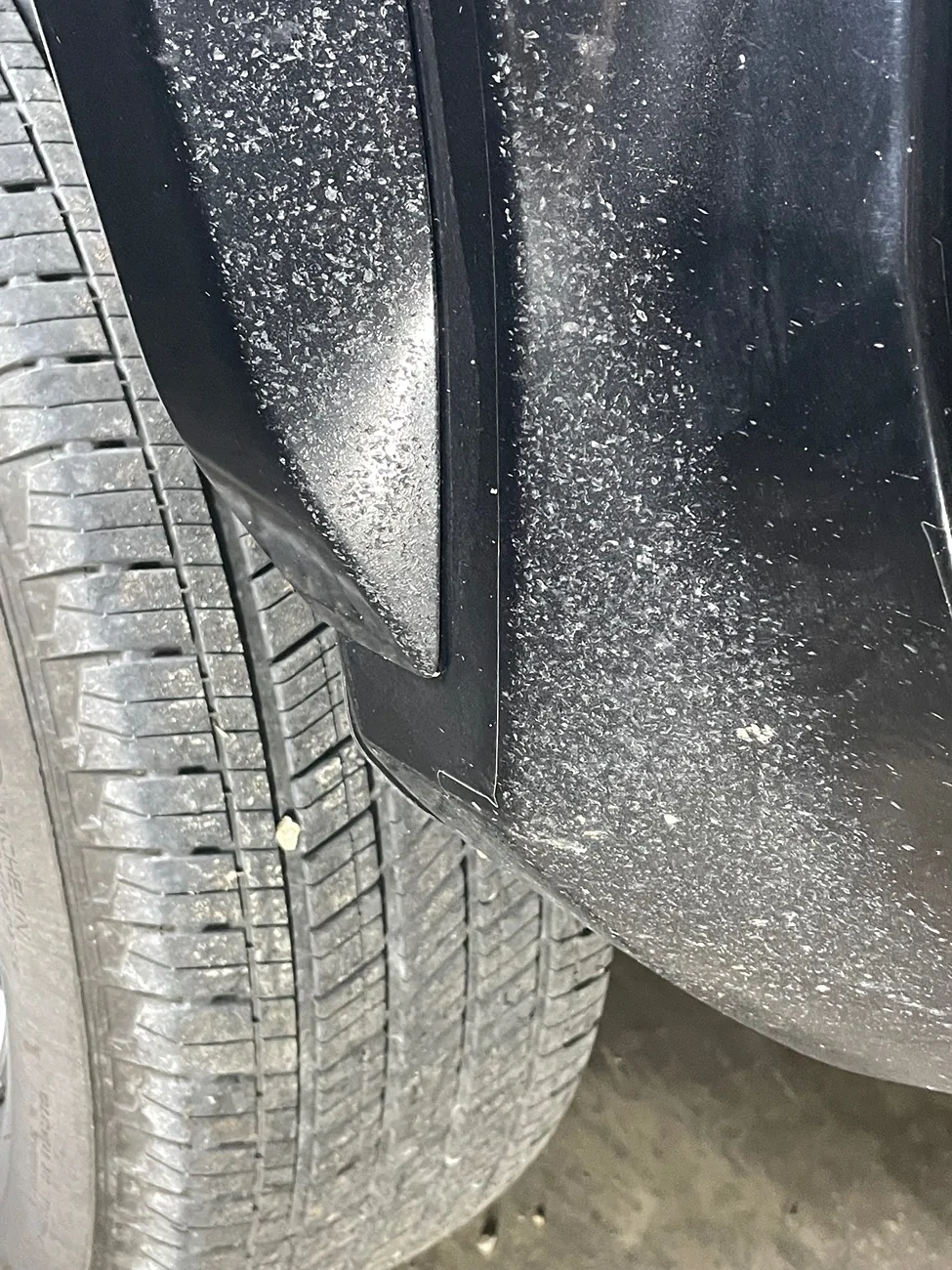 2024 Tacoma Had to LOL on the Oem mudflaps my daughters trailhunter came with. IMG_7222