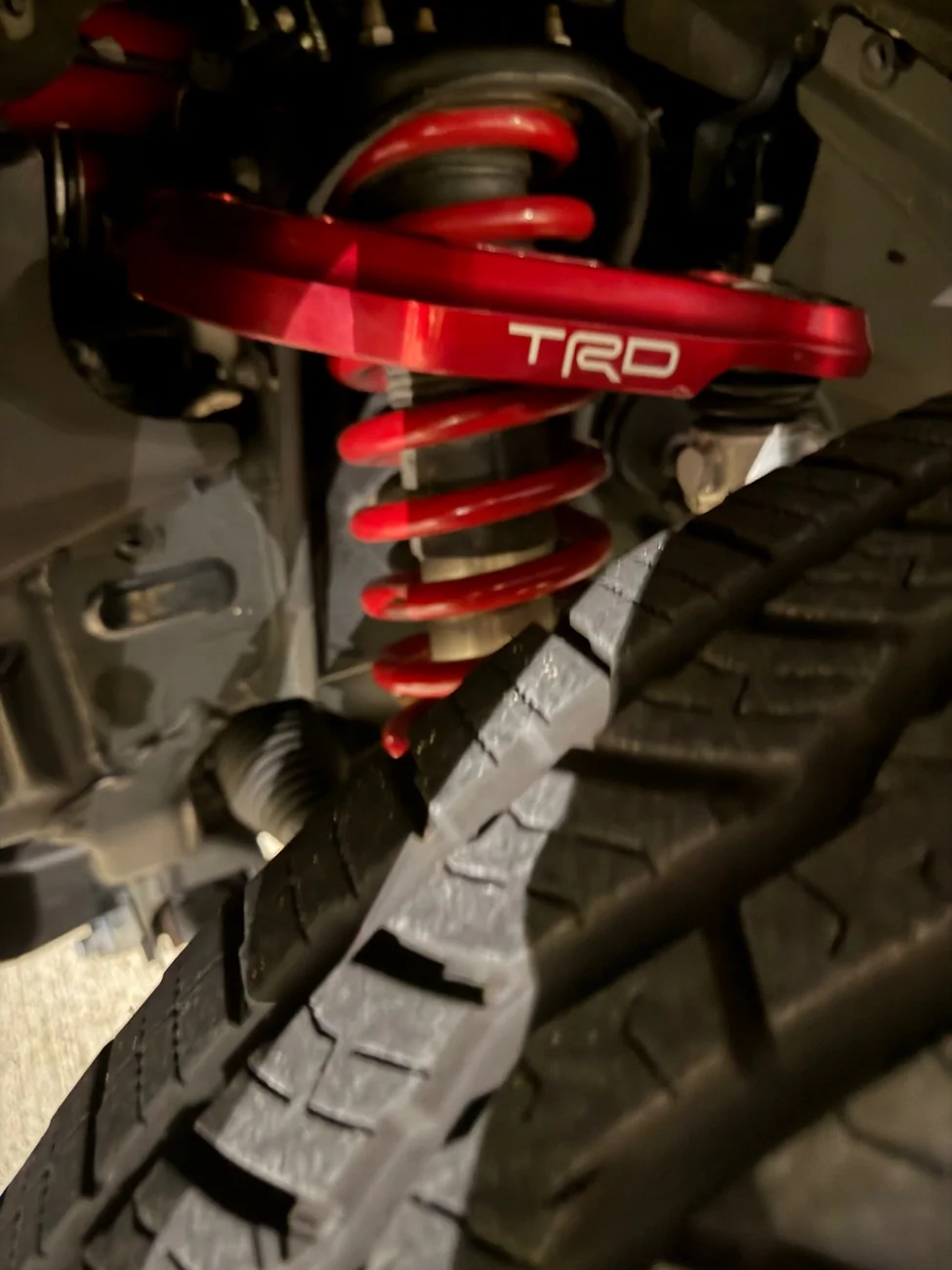 2024 Tacoma TRD Pro Suspension on TRD Off-Road IMG_9281