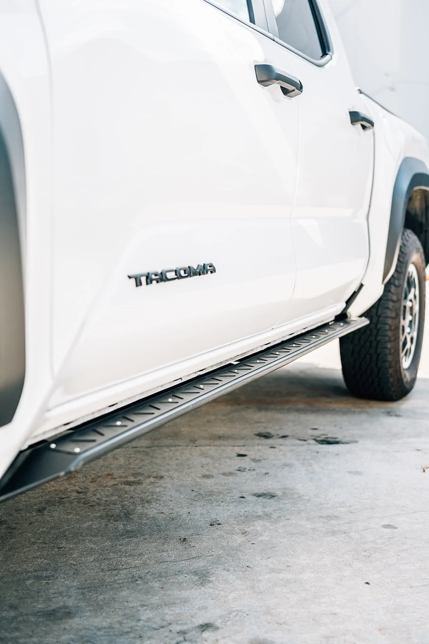 2024 Tacoma WTT: Nytop sliders for Cali raised steps. NZF_0860