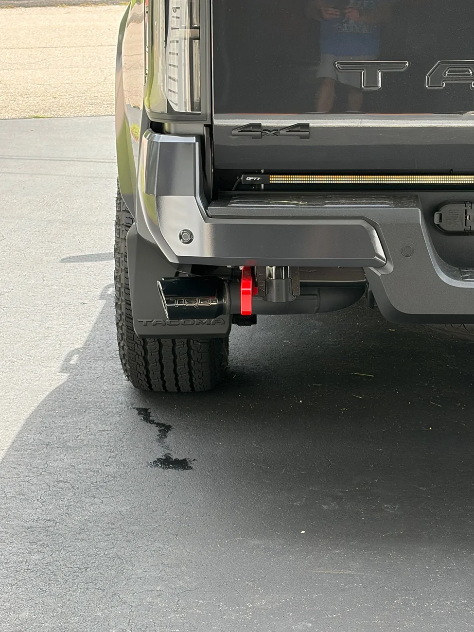 2024 Tacoma TRD Exhaust- can you spare the paint Toyota IMG_8041