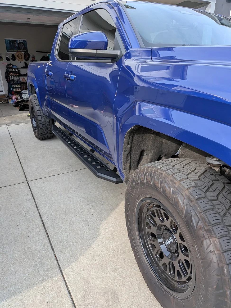 2024 Tacoma Go Rhino RB20 Slim Running boards PXL_20260911_161427701