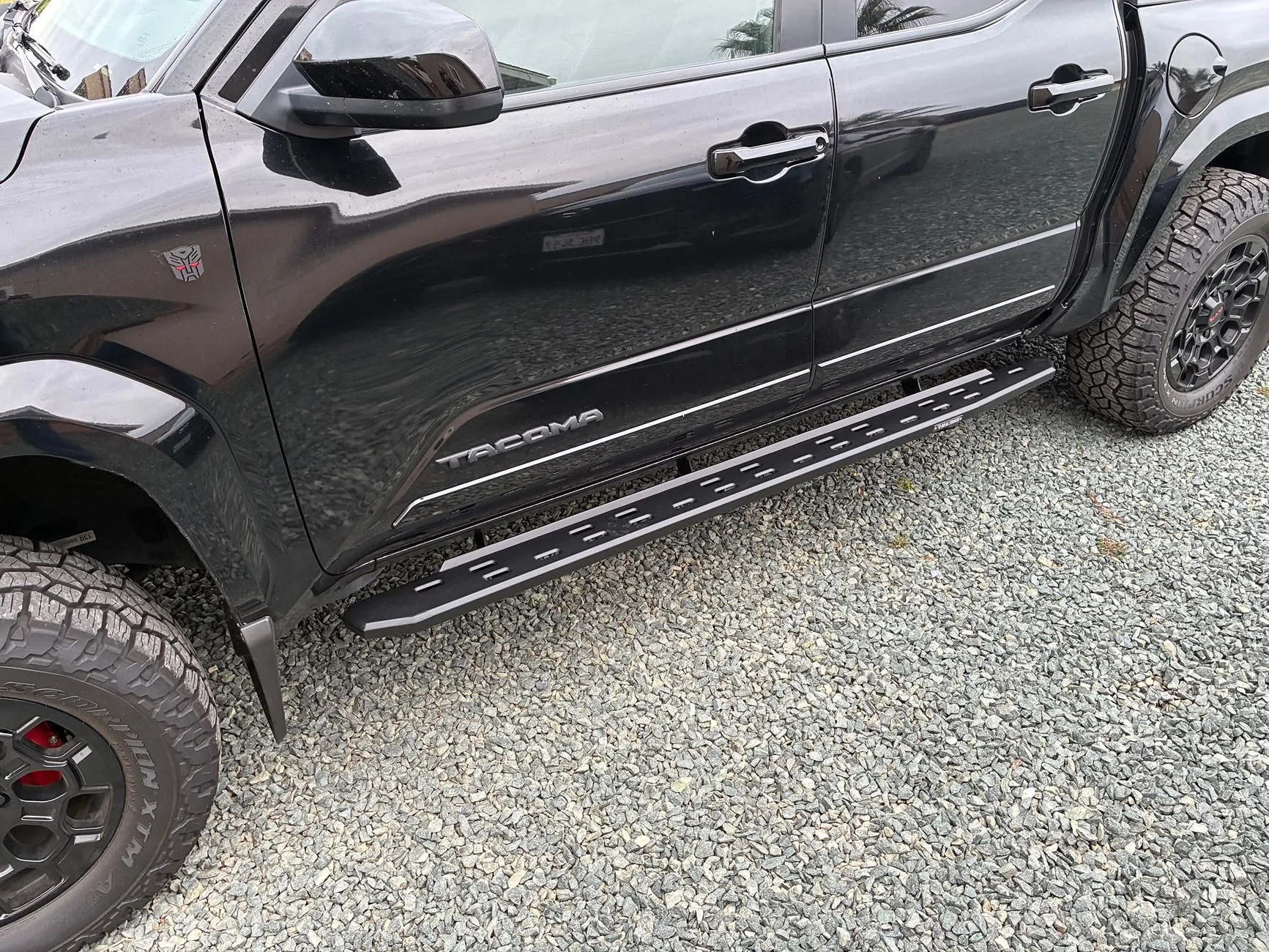 2024 Tacoma Go Rhino RB20 Slim Running boards IMG_4415