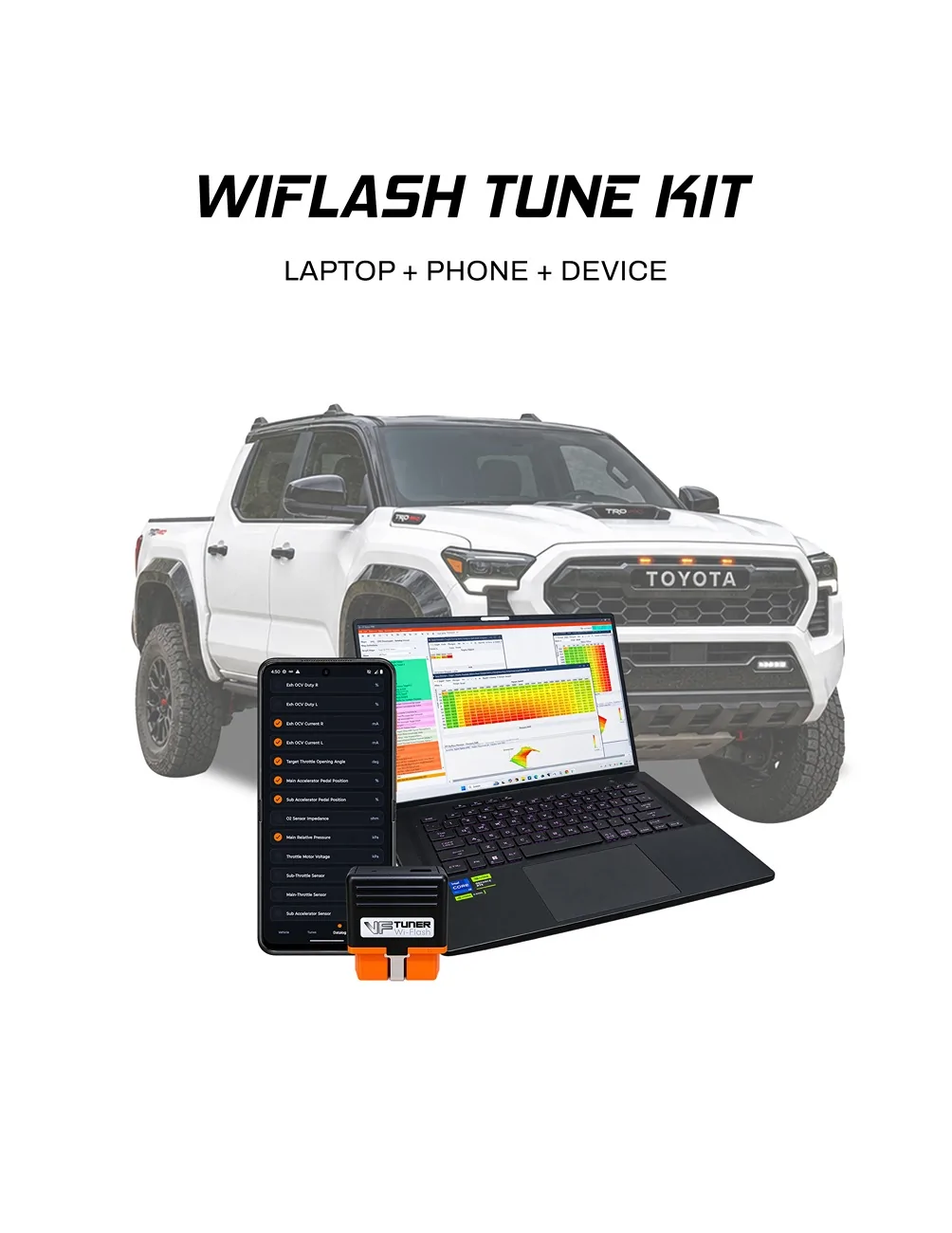 2024 Tacoma VF Tuner - Complete Tuning solution + Phone app and tunes D1