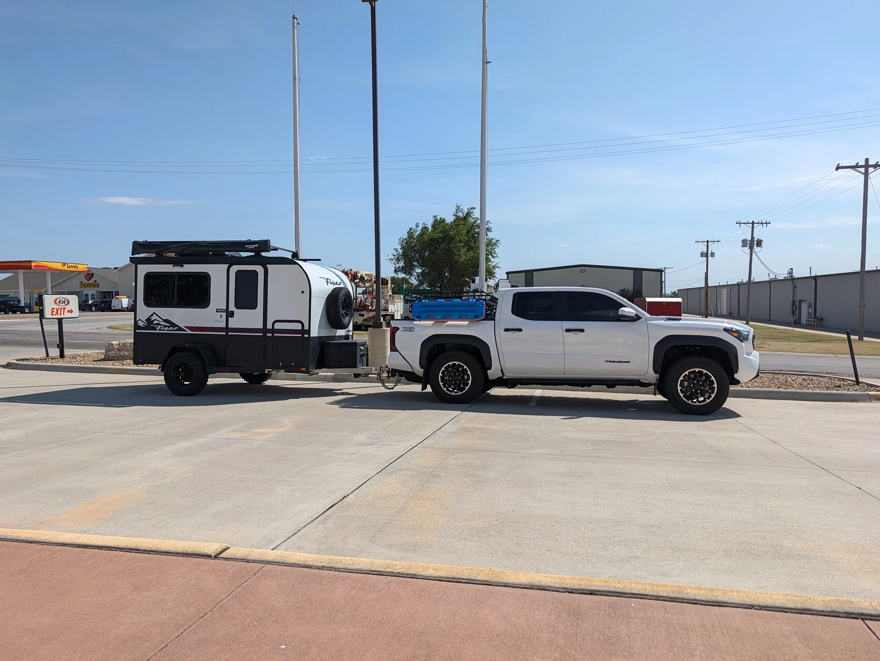 2024 Tacoma Anyone brave enough to tow a camper yet? I was. PXL_20260912_201514142