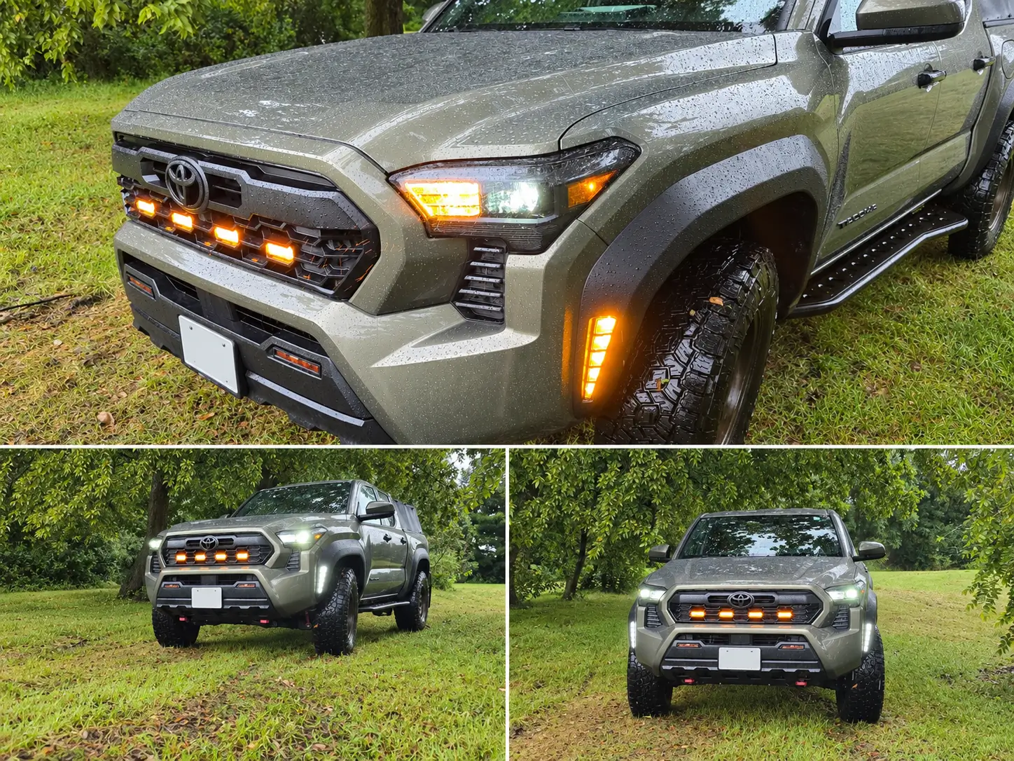 2024 Tacoma Mabett Fender Flare Light Inserts installed 1000003649
