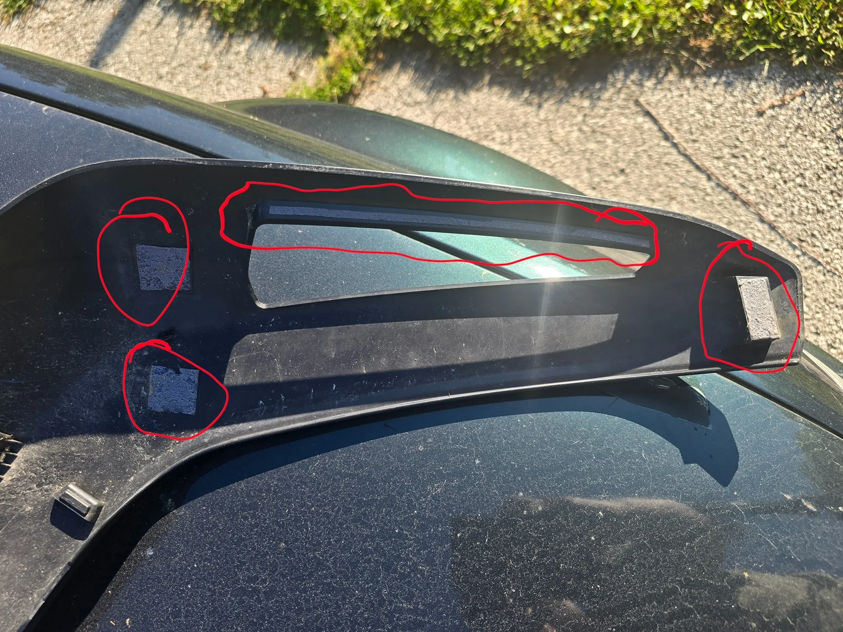 2024 Tacoma Mabett Fender Flare Light Inserts installed 1000003530