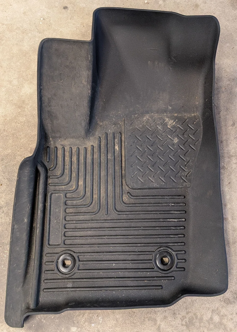 2024 Tacoma Michelin TPE Floor mat review husky
