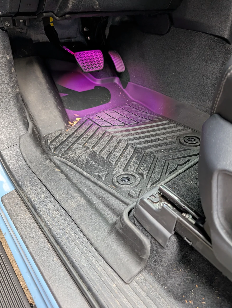 2024 Tacoma Michelin TPE Floor mat review driver01