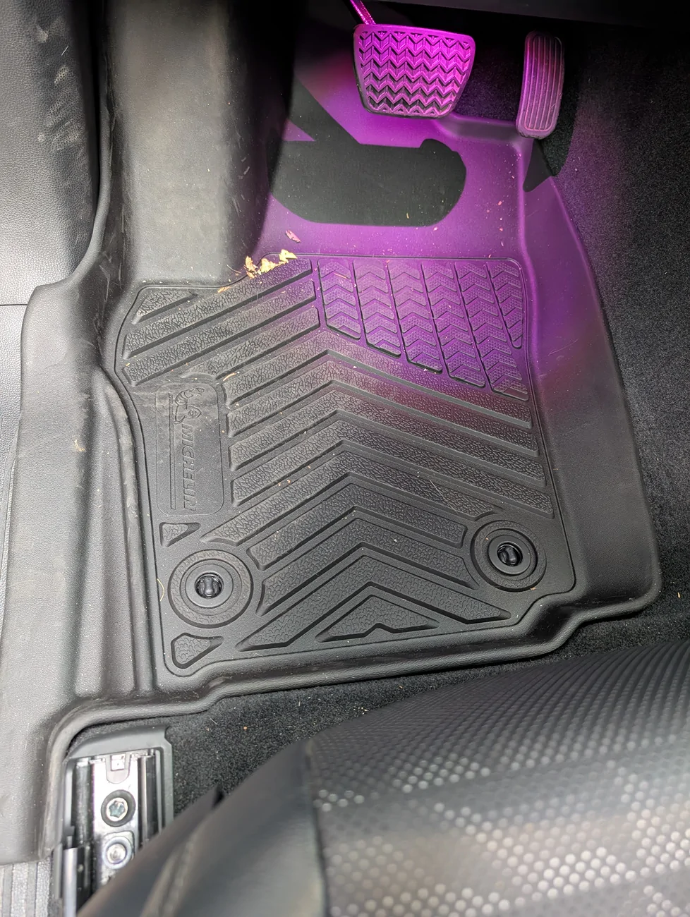 2024 Tacoma Michelin TPE Floor mat review driver02