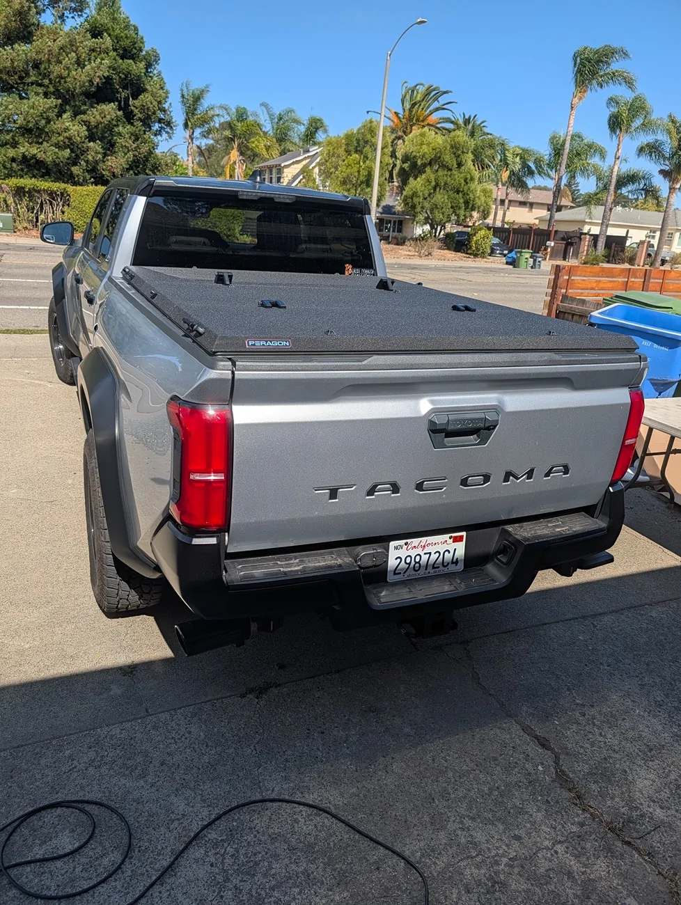 2024 Tacoma New Tectonic by Paragon 6' bed cover 4 Tacoma PXL_20260916_214301938