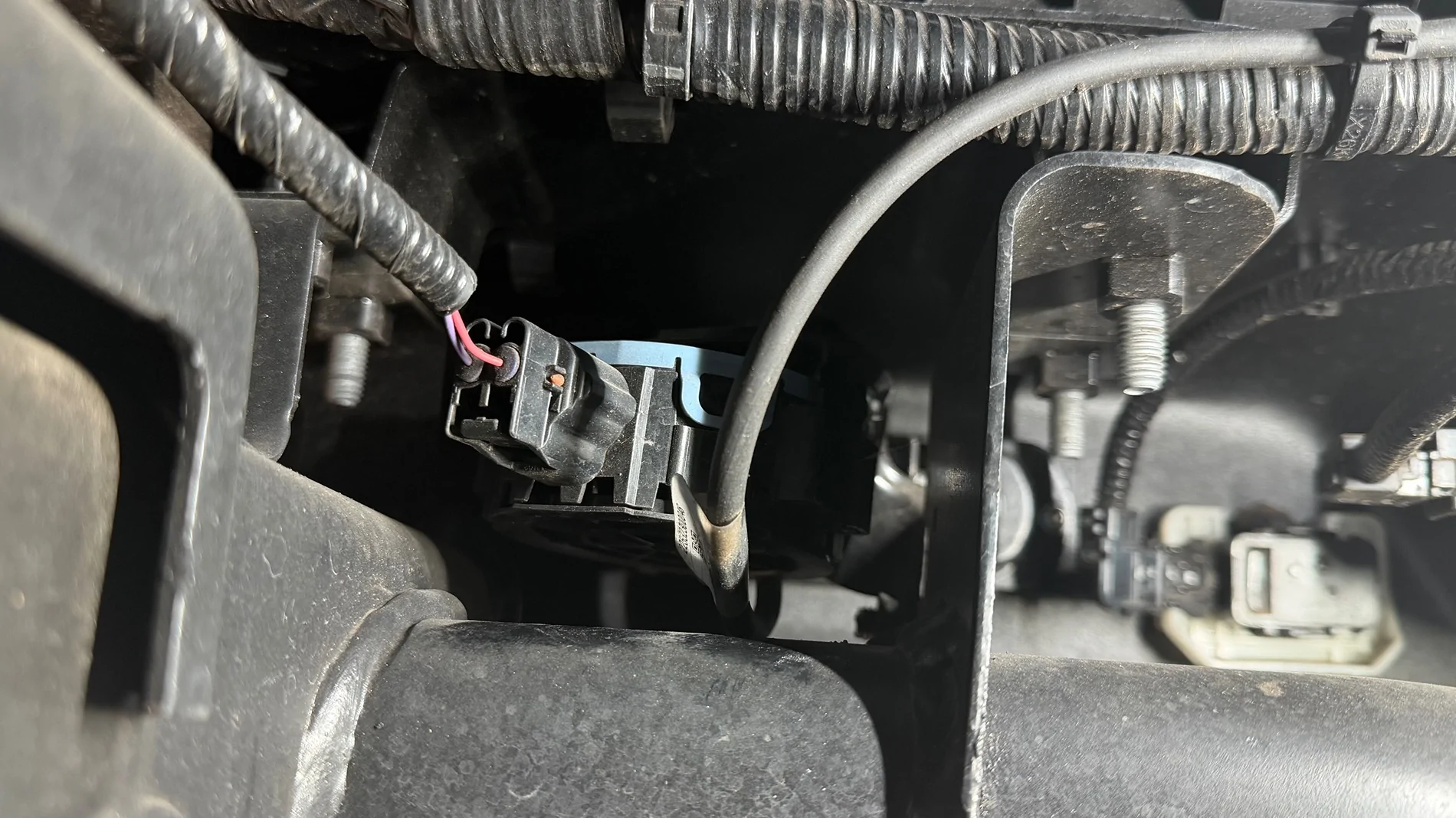 2024 Tacoma Hybrid speaker / flying saucer noise delete kit installed IMG_1123