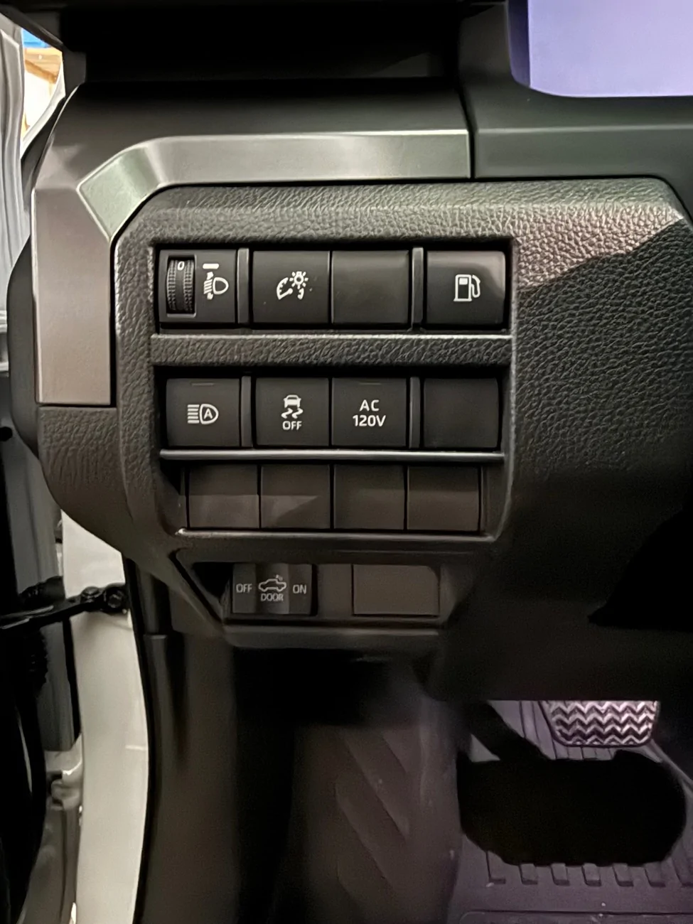 2024 Tacoma No aux switches ‘26 Tacoma -- what do I need to install? IMG_7516