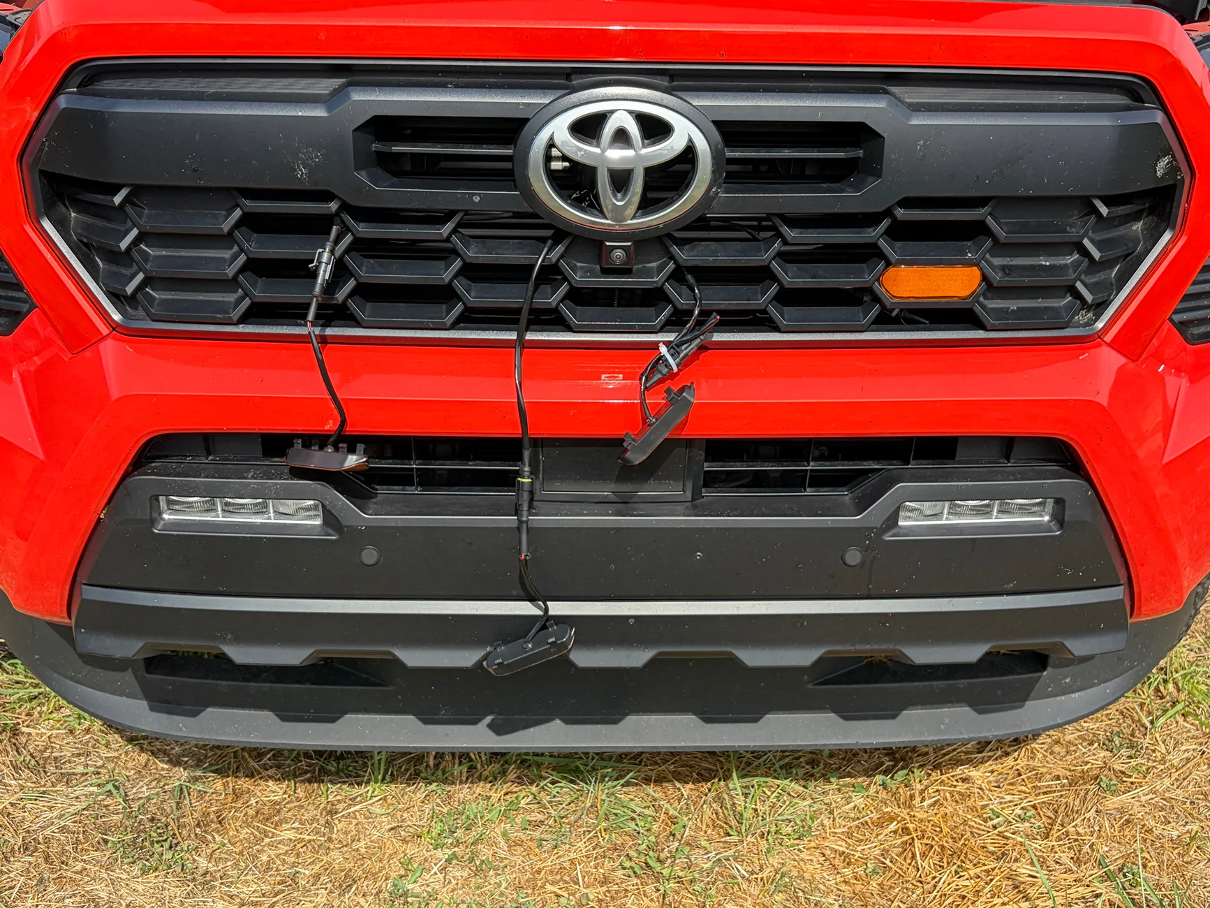 2024 Tacoma Mabett Amber Grille Lights Install & Review IMG_7072
