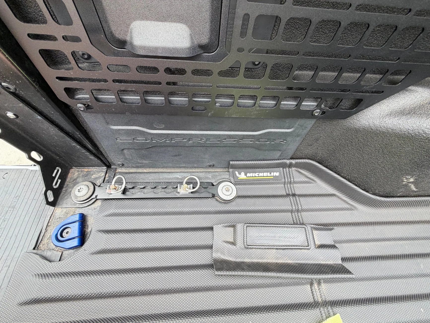 2024 Tacoma Michelin Bed Mat for Long Bed Tacoma - Plus VersaTrax Installation IMG_1929