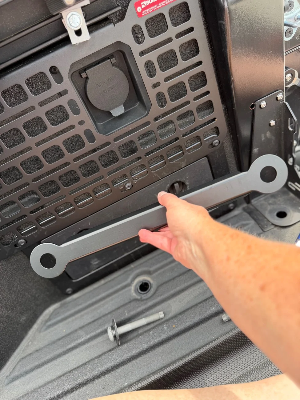 2024 Tacoma Michelin Bed Mat for Long Bed Tacoma - Plus VersaTrax Installation IMG_1908