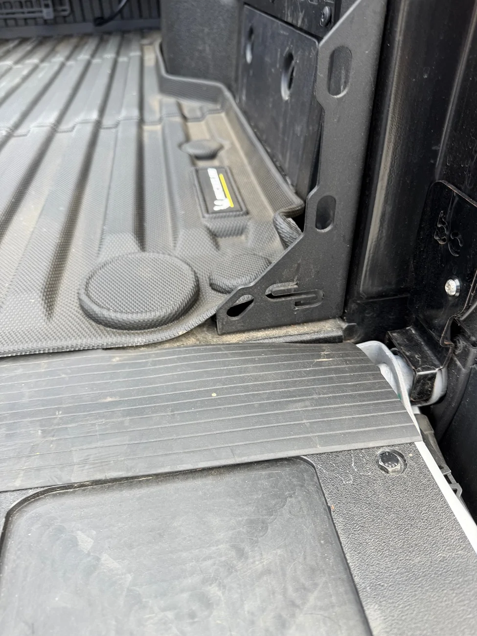 2024 Tacoma Michelin Bed Mat for Long Bed Tacoma - Plus VersaTrax Installation IMG_1877