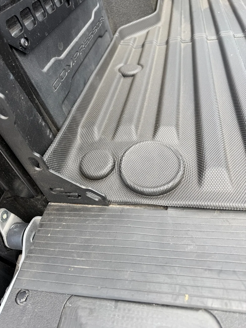 2024 Tacoma Michelin Bed Mat for Long Bed Tacoma - Plus VersaTrax Installation IMG_1879