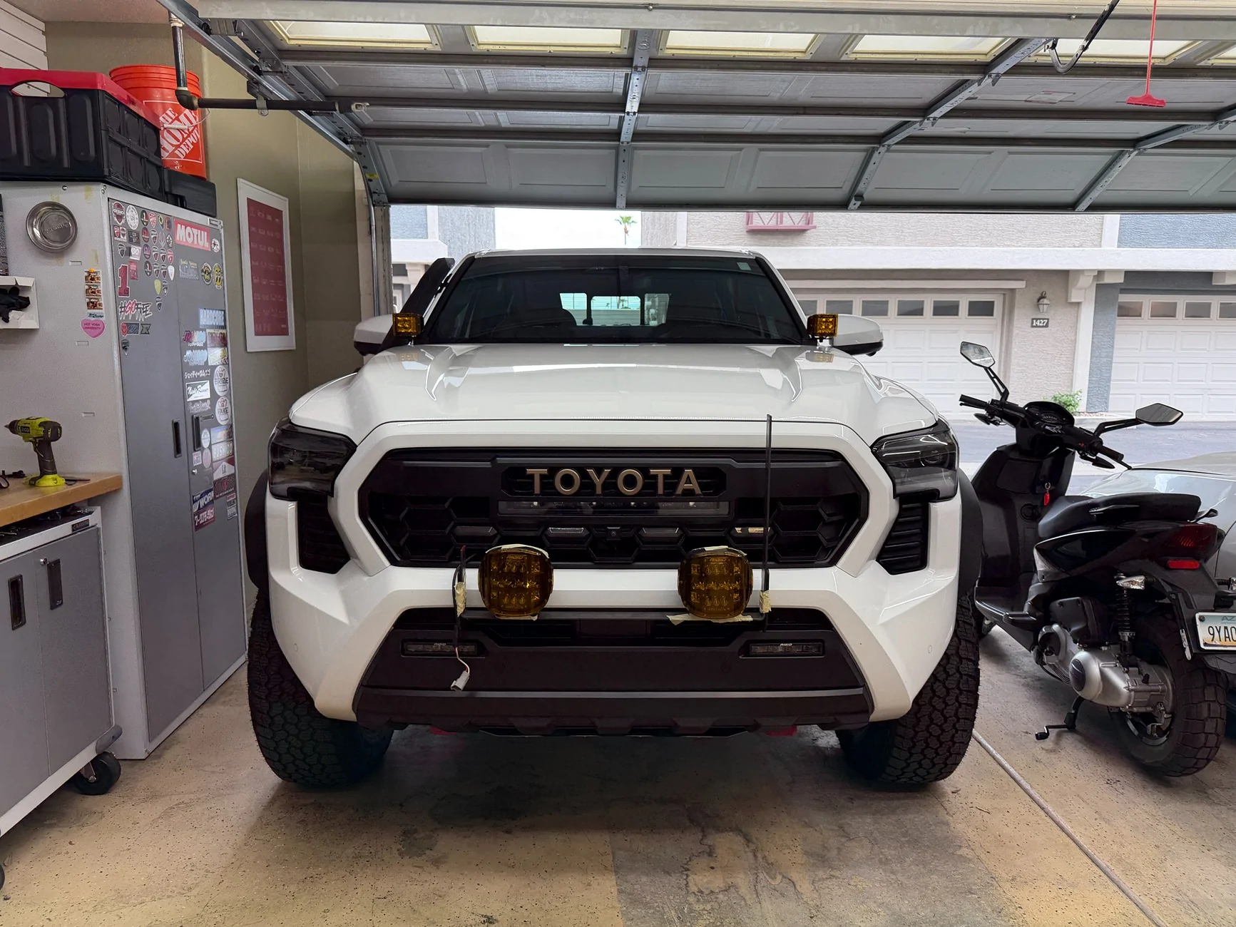 2024 Tacoma HOW TO: Rigid SR-L Series Lights for ARB Rear Bumper Installation IMG_2197