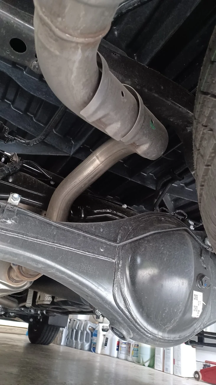 2024 Tacoma TRD Performance Exhaust Knockoff DIY 20260923_154453
