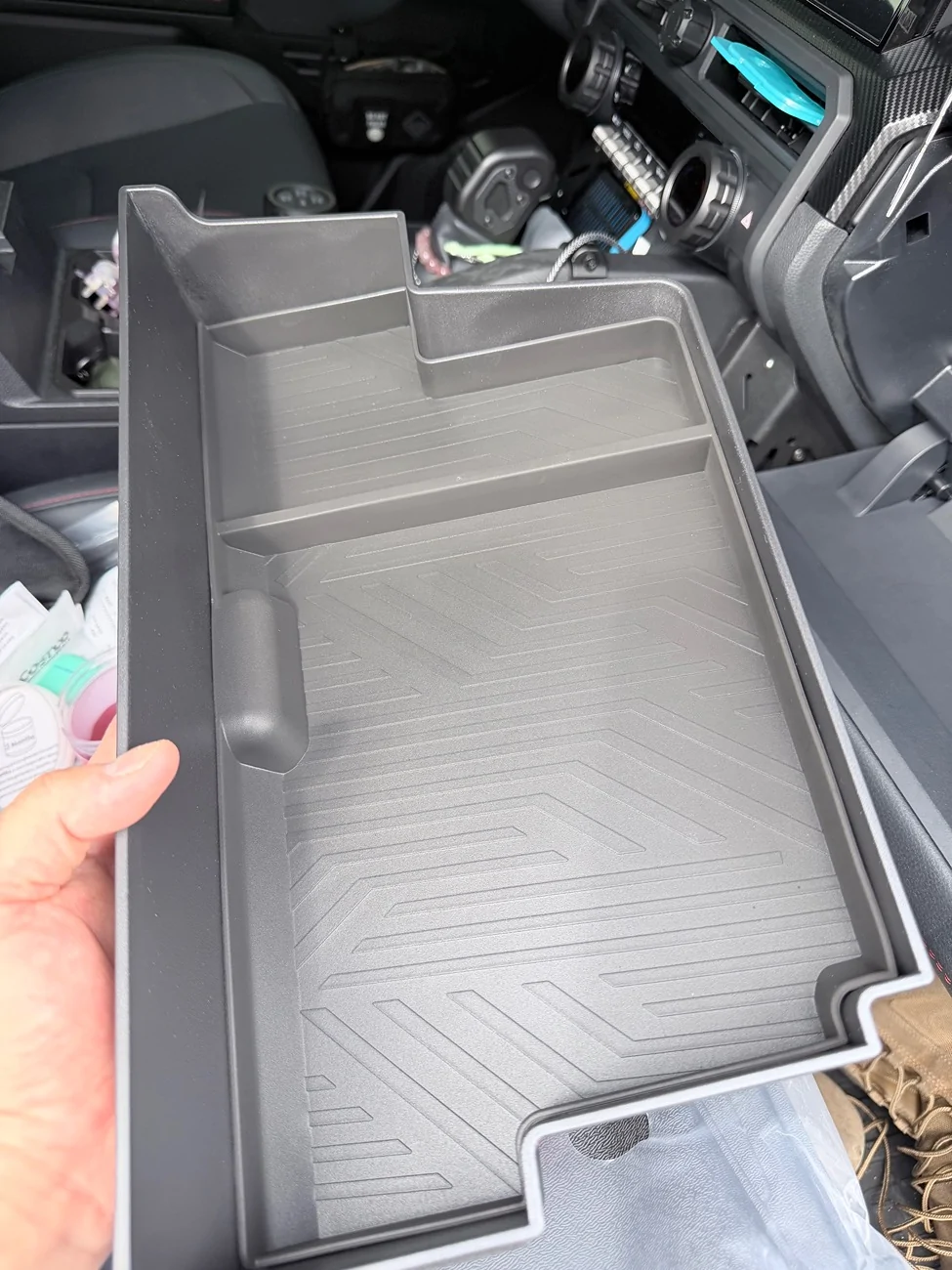 2024 Tacoma Mabett Glove Box Organizer Review IMG_0494