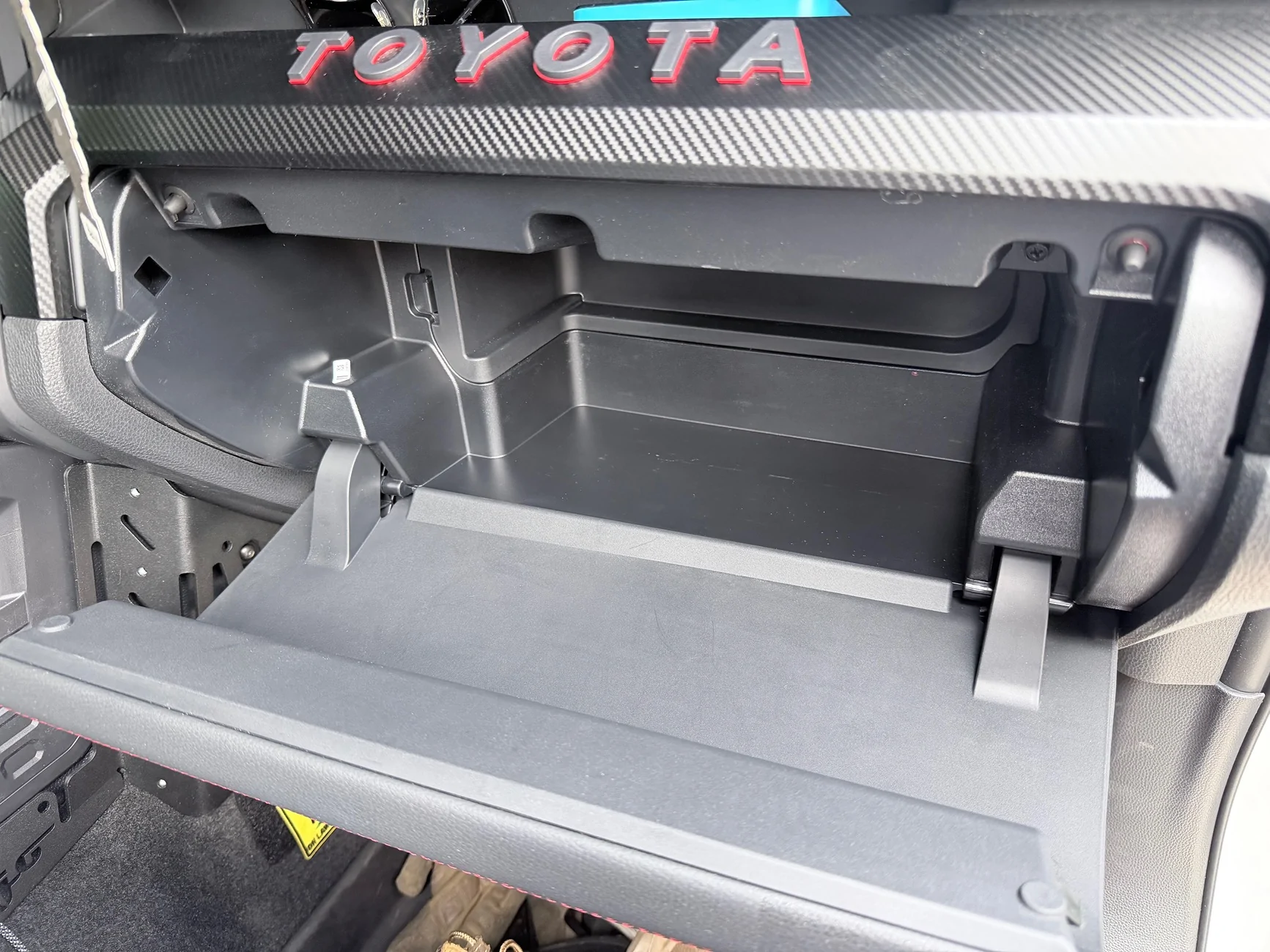 2024 Tacoma Mabett Glove Box Organizer Review IMG_0493