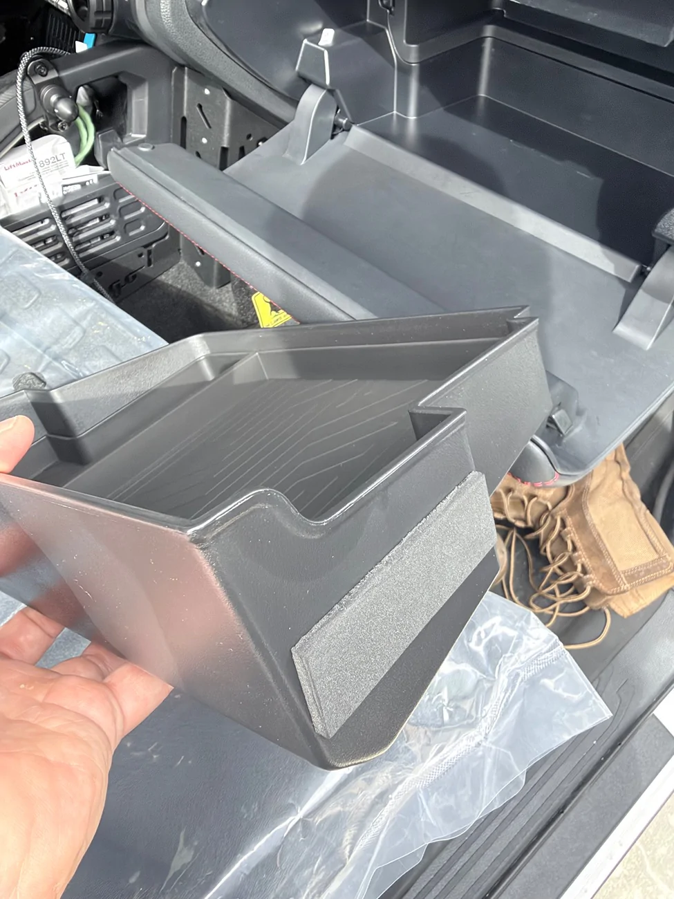 2024 Tacoma Mabett Glove Box Organizer Review IMG_0495