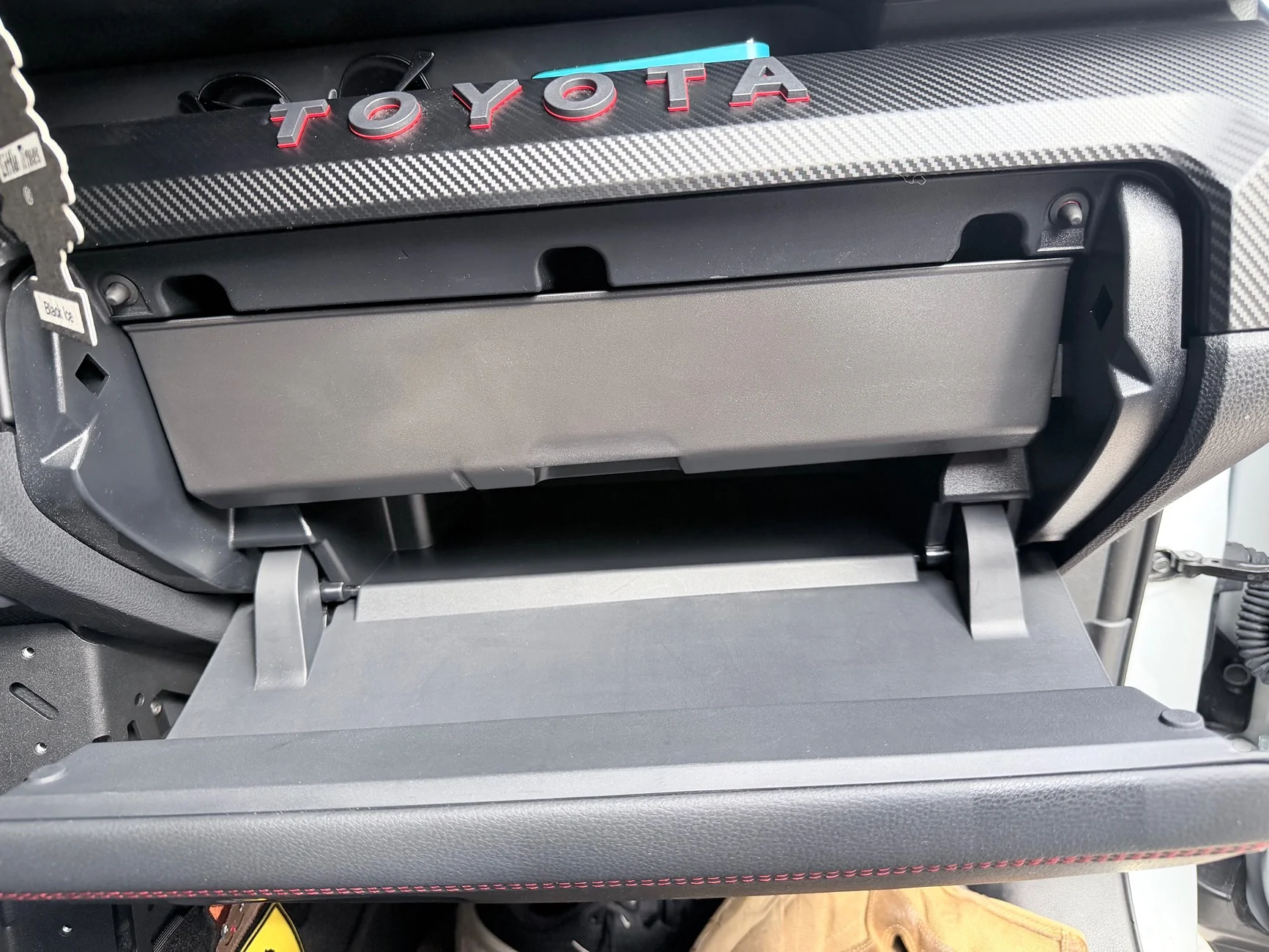 2024 Tacoma Mabett Glove Box Organizer Review IMG_0496