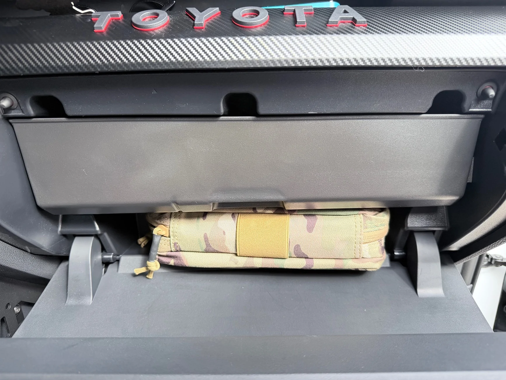 2024 Tacoma Mabett Glove Box Organizer Review IMG_0497