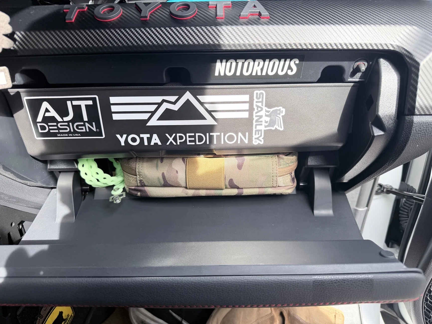 2024 Tacoma Mabett Glove Box Organizer Review IMG_0502