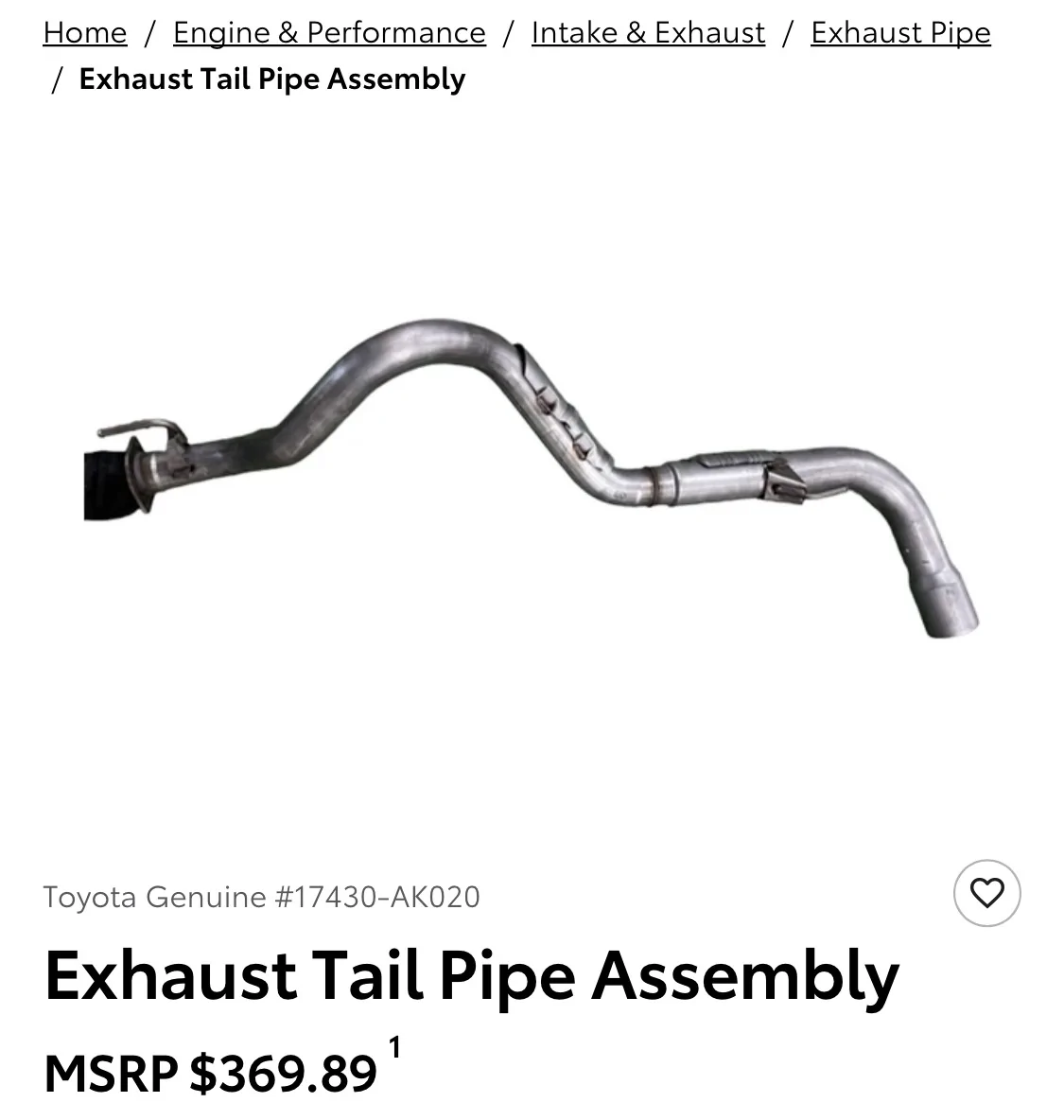 2024 Tacoma TRD Performance Exhaust Knockoff DIY IMG_5030