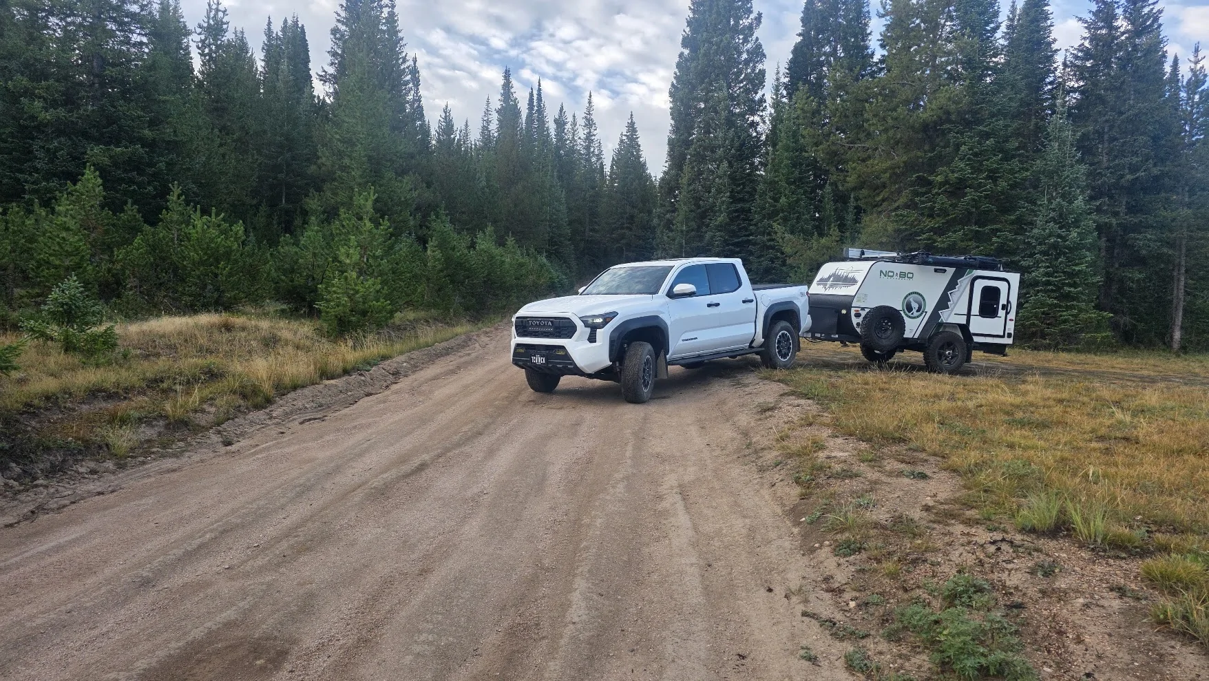 2024 Tacoma Anyone brave enough to tow a camper yet? I was. 20260825_072215