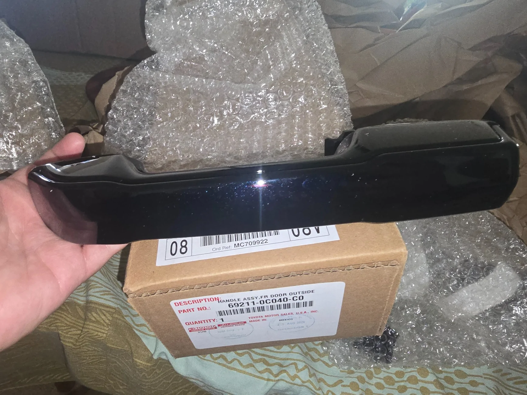2024 Tacoma Color matched exterior door handles - part numbers #? 20260928_162148