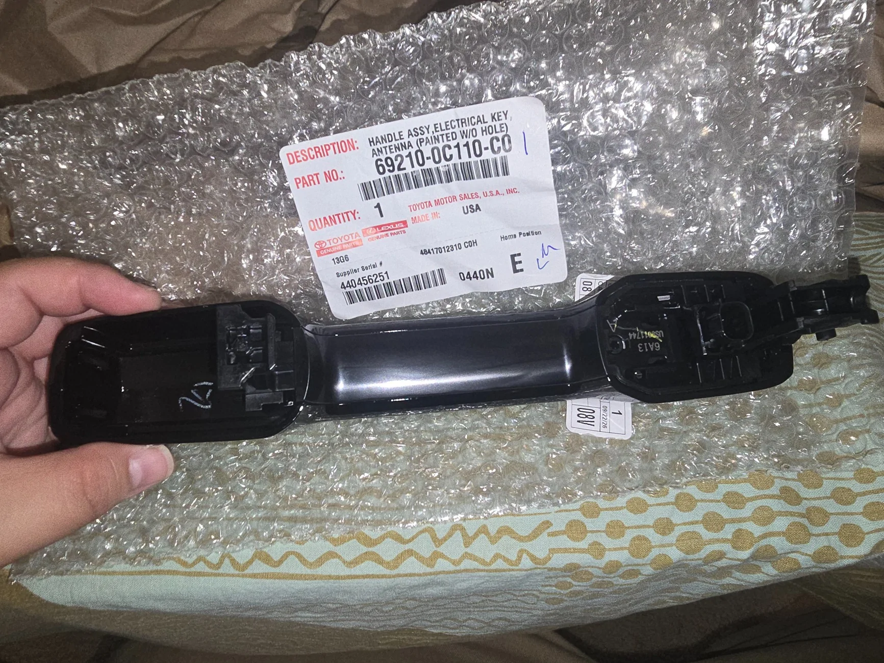 2024 Tacoma Color matched exterior door handles - part numbers #? 20260928_162428