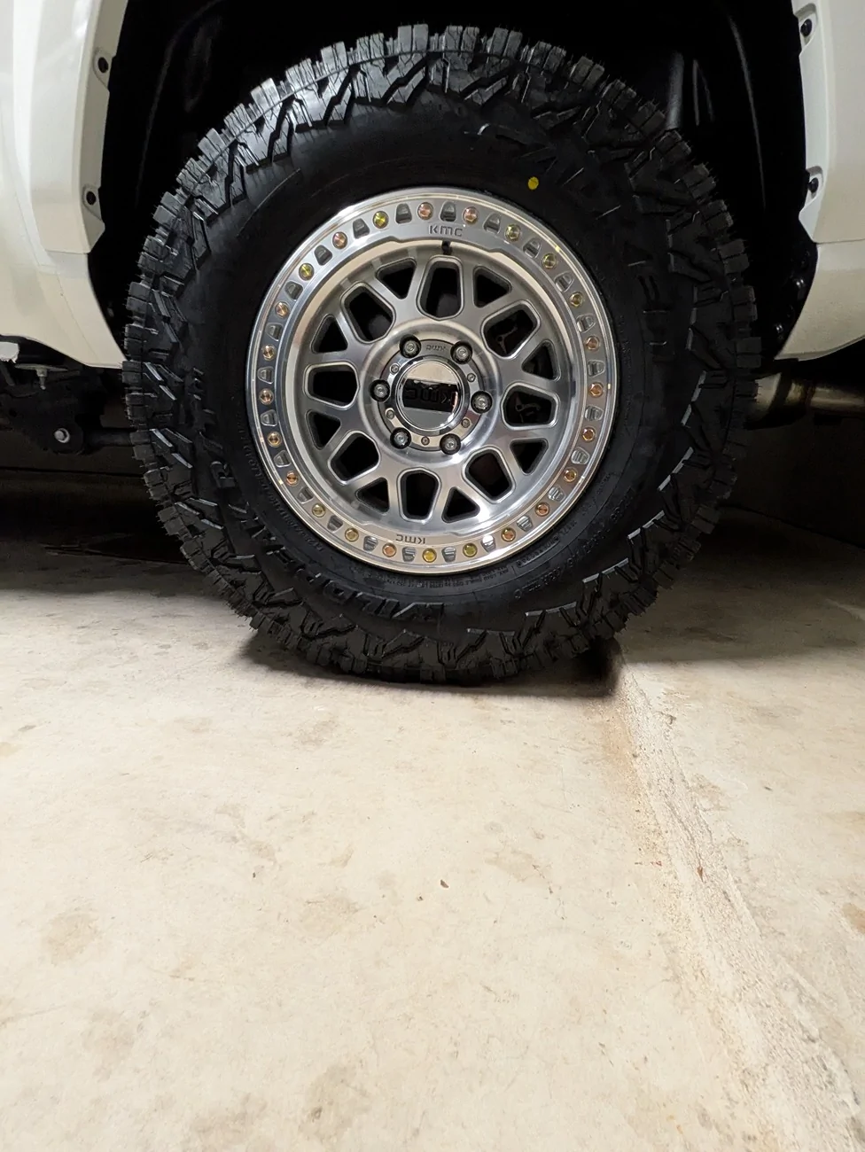 2024 Tacoma New wheels and tires: KMC 17x9 wheels +18 offset w/ Wildpeak RT01 285/70/17 tires 1000001168
