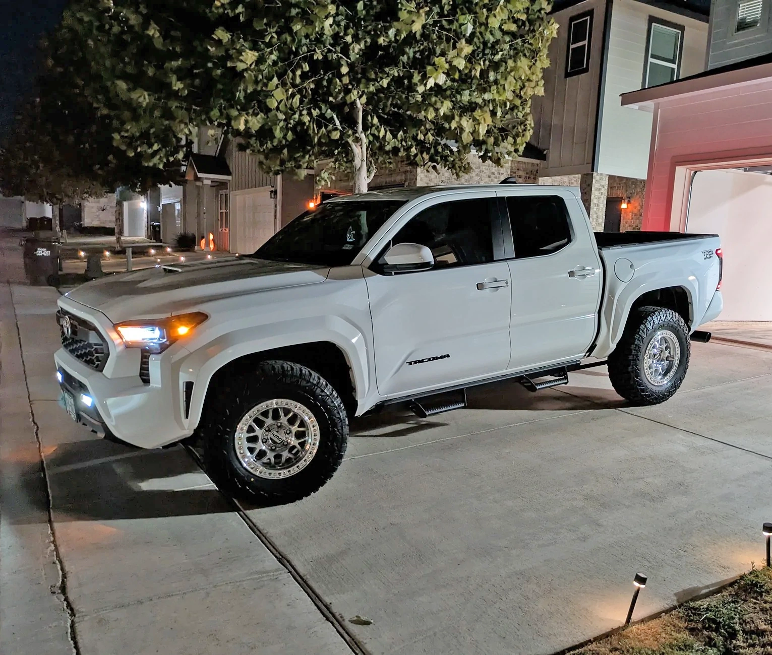 2024 Tacoma New wheels and tires: KMC 17x9 wheels +18 offset w/ Wildpeak RT01 285/70/17 tires 52452-76ba484e1a84089c4517270734c0a05c